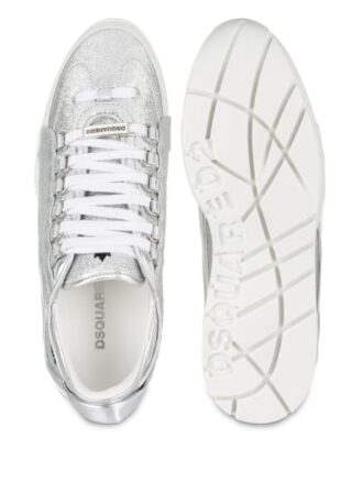 Dsquared2 Plateau-Sneaker, Silber