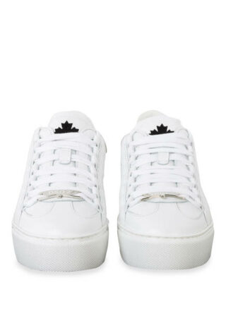 Dsquared2 Plateau-Sneaker, Weiss