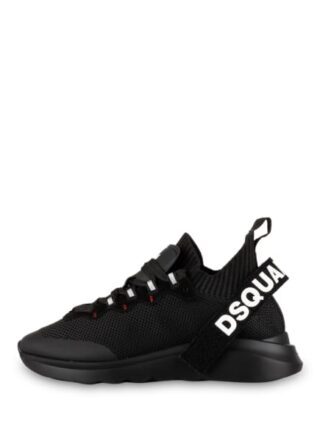 Dsquared2 Speedster Plateau-Sneaker, Schwarz