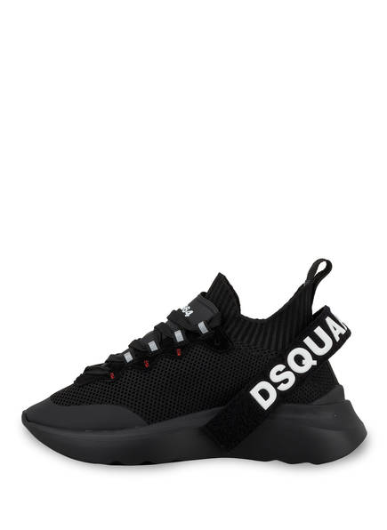 Dsquared2 Speedster Plateau-Sneaker, Schwarz