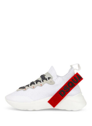 Dsquared2 Speedster Plateau-Sneaker, Weiss