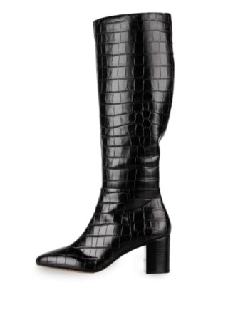 Dune London Stiefel Saffia, Schwarz