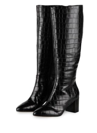Dune London Stiefel Saffia, Schwarz