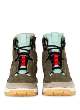 Ecco Exostrike M Hightop-Sneaker, Beige