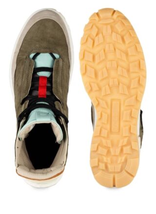 Ecco Exostrike M Hightop-Sneaker, Beige