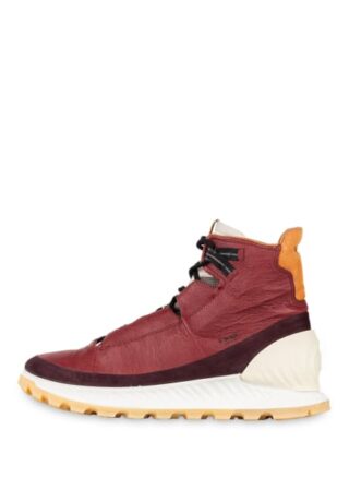 Ecco Exostrike M Hightop-Sneaker, Rot