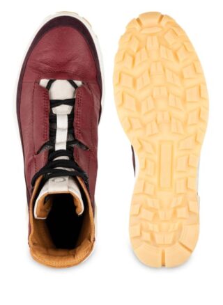 Ecco Exostrike M Hightop-Sneaker, Rot