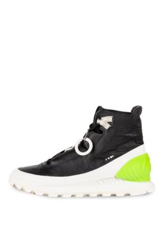 Ecco Exostrike M Hightop-Sneaker, Schwarz