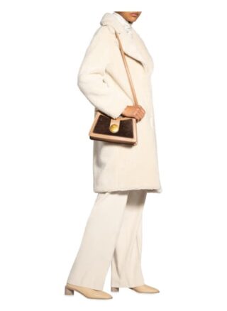 Elleme Baguette Schultertasche, Beige