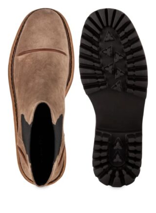 Elvio Zanon Chelsea-Boots, Beige