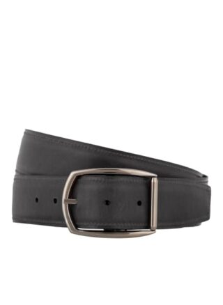 Ermenegildo Zegna Ledergürtel zum Wenden, Braun