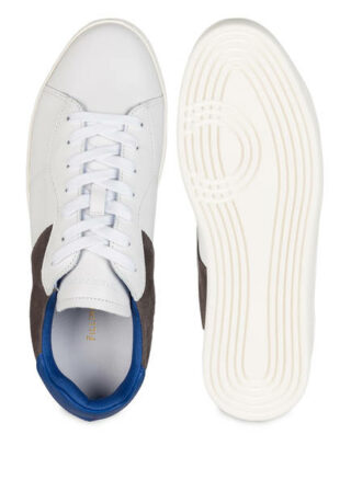 Filling Pieces Light Plain Court Sneaker, Weiss