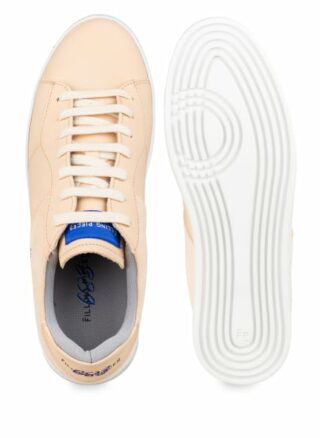 Filling Pieces Low Plain Plateau-Sneaker, Beige