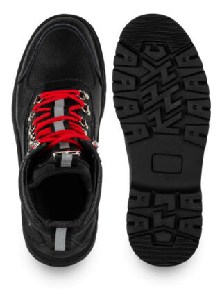 Filling Pieces Rock Schnürboots, Schwarz