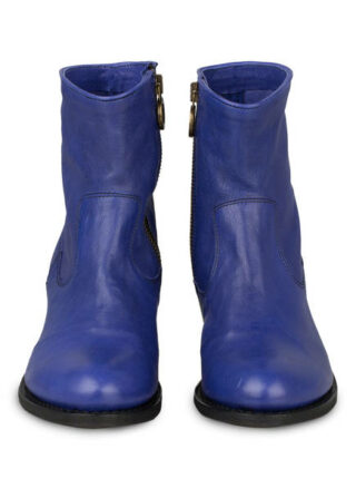 Fiorentini + Baker Royal Rocker Biker Boots, Blau