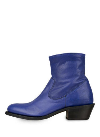 Fiorentini + Baker Royal Rocker Biker Boots, Blau