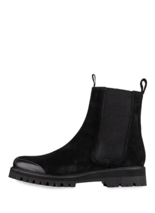Flattered Sally Chelsea-Boots, Schwarz
