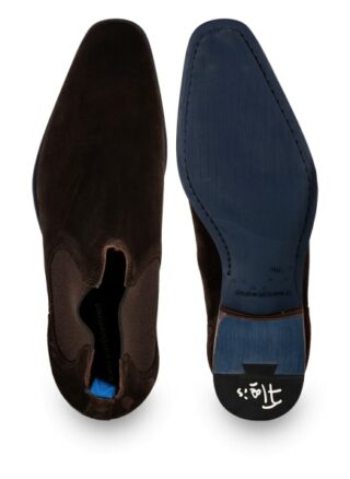 Floris Van Bommel Chelsea-Boots, Braun