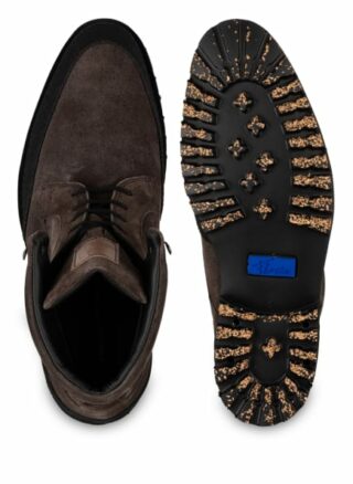 Floris Van Bommel Schnürboots, Grau