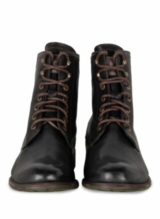 Floris Van Bommel Schnürboots, Schwarz