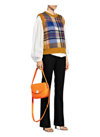Furla Schultertasche Sleek, Orange