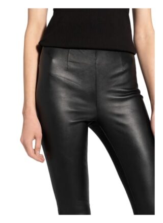 Gestuz Sasha Lederhose, Schwarz