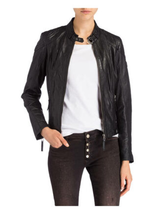 Gipsy Cacey Lederjacke, Schwarz