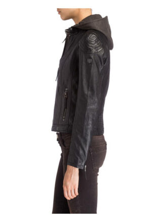 Gipsy Cacey Lederjacke, Schwarz