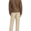 gipsy Davis Lederjacke Herren, Braun