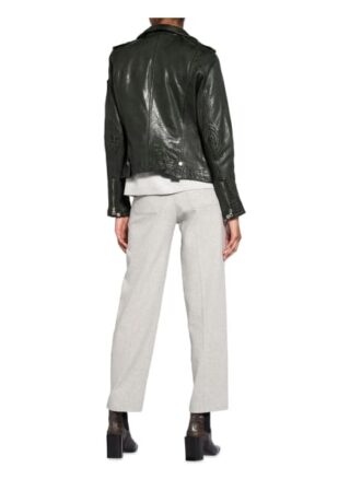Gipsy Famos Lederjacke, Grün