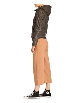 Gipsy Lederjacke Cacey, Grau