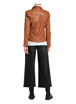 Gipsy Lederjacke Damen, Braun