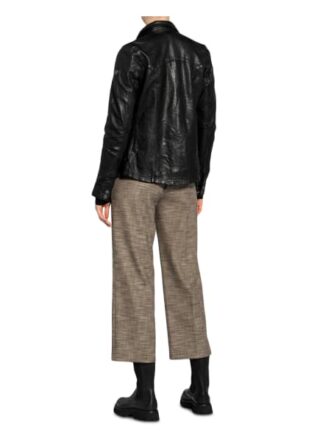 Gipsy Lederjacke Damen, Schwarz