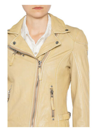 Gipsy Pgg s20 Lederjacke Damen, Gelb