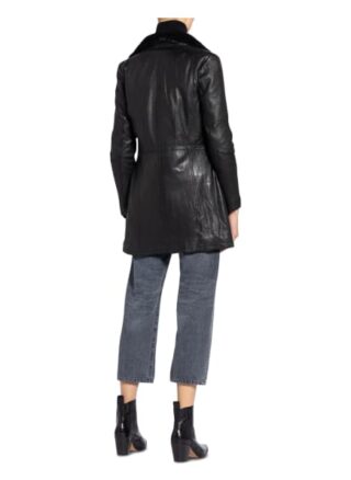 Gipsy Silah Lederjacke, Schwarz