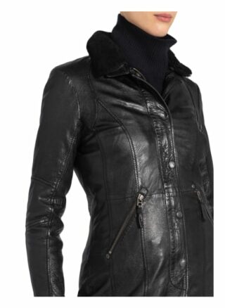Gipsy Silah Lederjacke, Schwarz