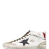 Golden Goose Deluxe Brand Mid Star Hightop-Sneaker, Weiss