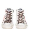 Golden Goose Deluxe Brand Slide Hightop-Sneaker, Weiss