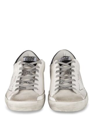 Golden Goose Super-Star Sneaker Herren, Weiß