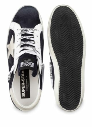 Golden Goose Deluxe Brand Superstar Sneaker, Blau
