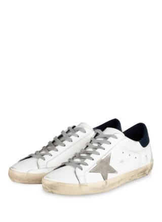 Golden Goose Superstar Sneaker Herren, Weiß