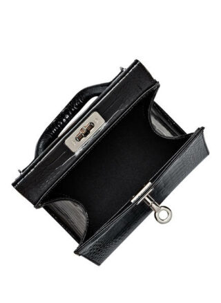Gu_De Play Schultertasche, Schwarz