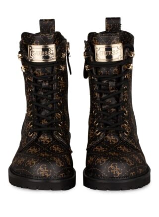 Guess Biker Boots, Braun