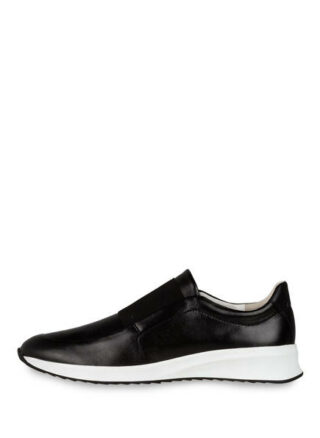Högl Leder-Sneaker, Schwarz