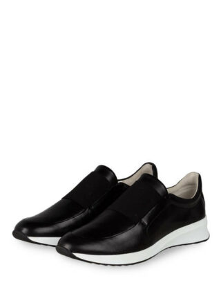 Högl Leder-Sneaker, Schwarz