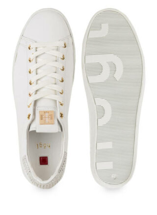 Högl Leder Sneaker, Weiss