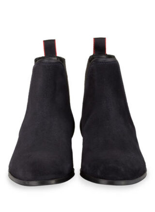 Hugo Boheme Chelsea-Boots, Blau