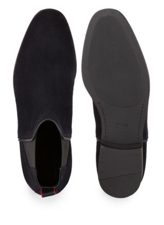Hugo Boheme Chelsea-Boots, Blau