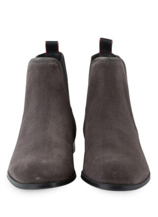 Hugo Boheme Chelsea-Boots, Grau