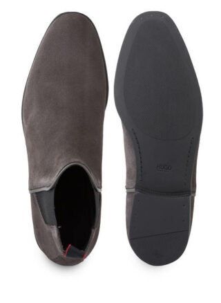 Hugo Boheme Chelsea-Boots, Grau